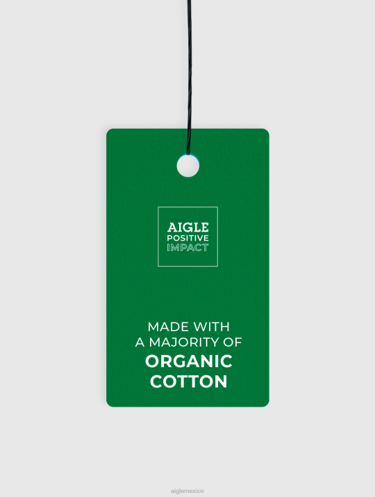 Aigle 86DD659 ropa carbón mujer sudadera con diseño ecológico y cuello redondo