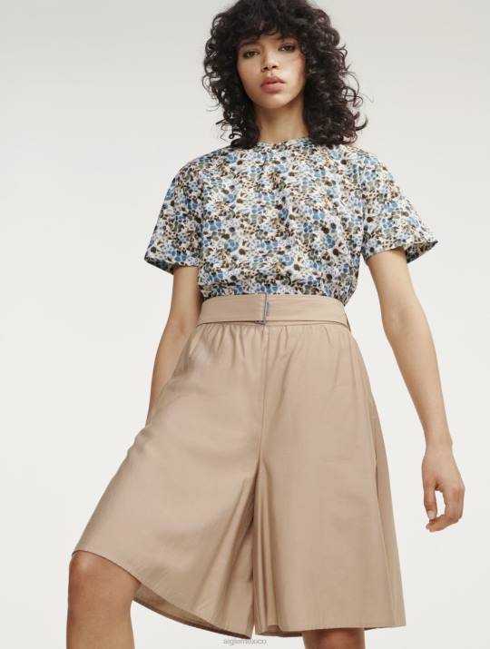 Aigle 86DD531 ropa mimbre mujer falda culotte holgada