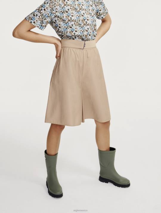 Aigle 86DD531 ropa mimbre mujer falda culotte holgada