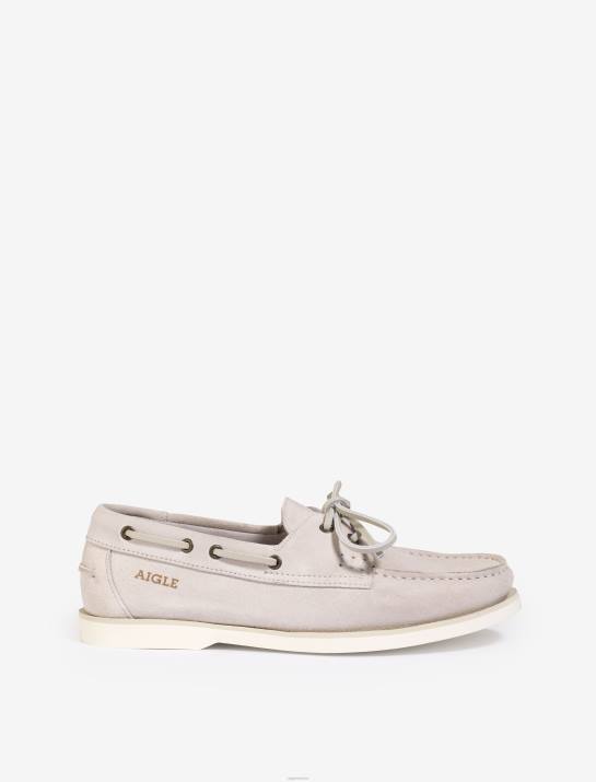Aigle 86DD628 zapatos sopa de mariscos mujer mocasín clásico en piel nobuck