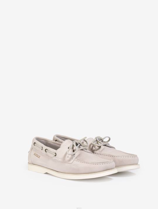 Aigle 86DD628 zapatos sopa de mariscos mujer mocasín clásico en piel nobuck