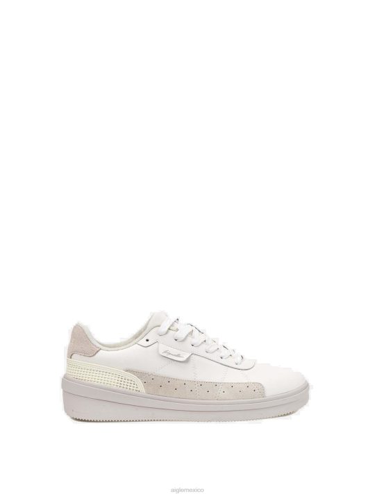 Aigle 86DD547 zapatos blanco mujer La zapatilla icónica, un rediseño de un clásico de los 80.