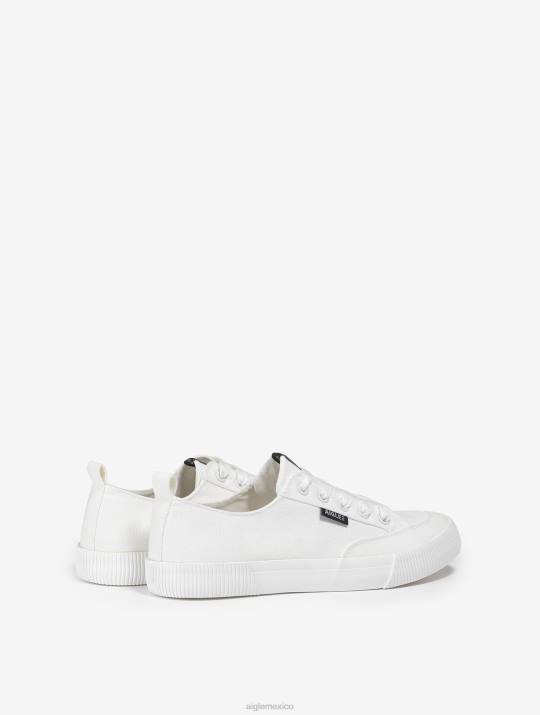 Aigle 86DD700 zapatos blanco mujer zapatilla de lona